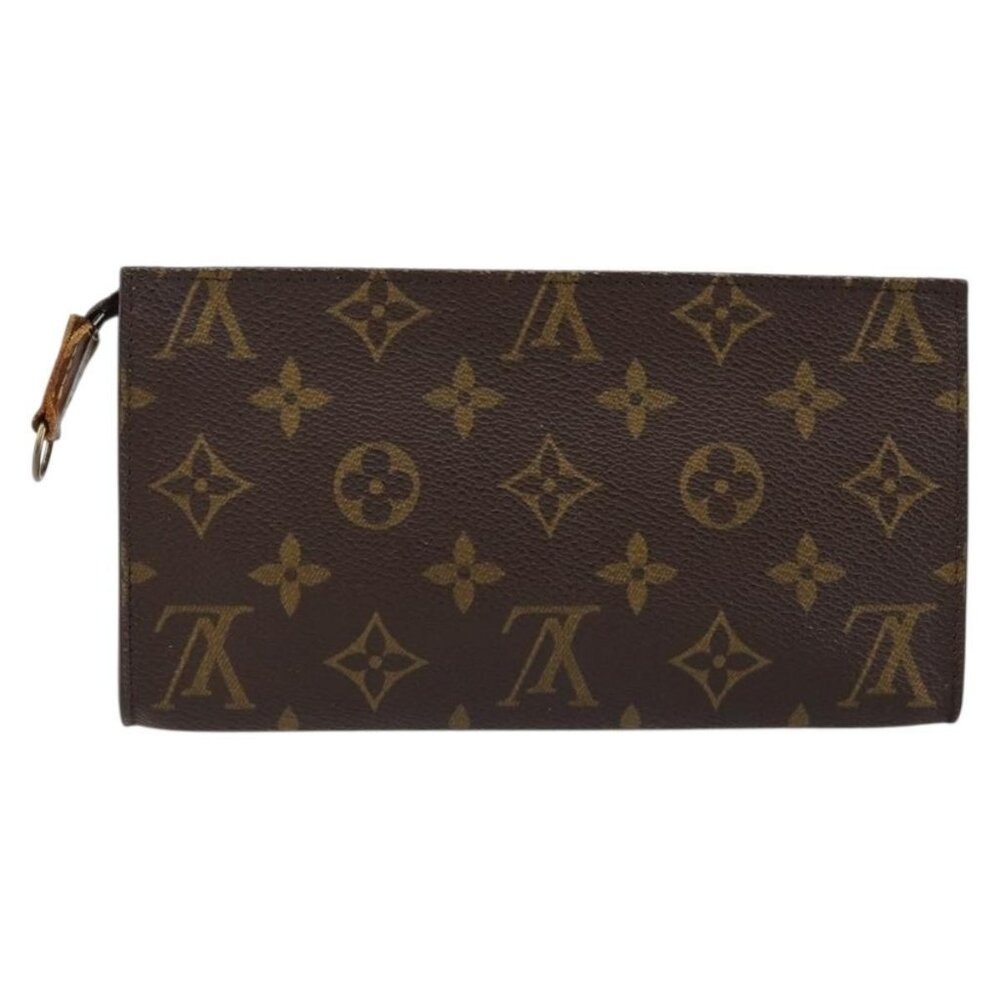 LOUIS VUITTON Monogram Bucket GM Accessory Pouch LV Auth - Picture 1 of 16